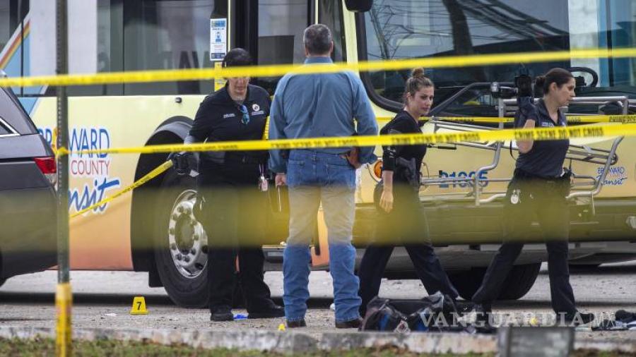 Tiroteo en un autobús deja un muerto y tres heridos en Florida