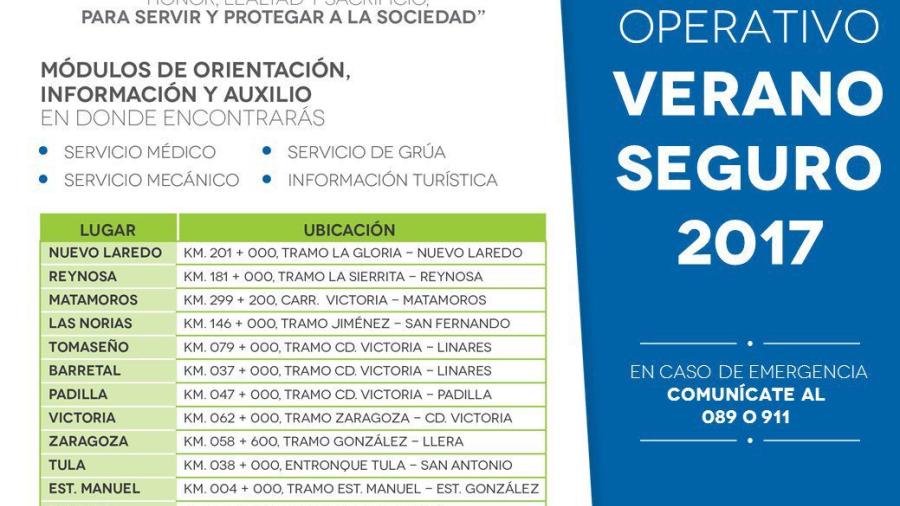 Instala Policía Federal Operativo Seguro 2017