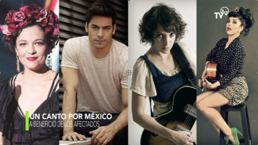“Un canto por México” concierto benéfico tras sismos en México