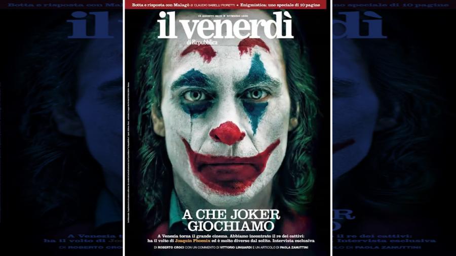 'Joker' en portada de revista italiana