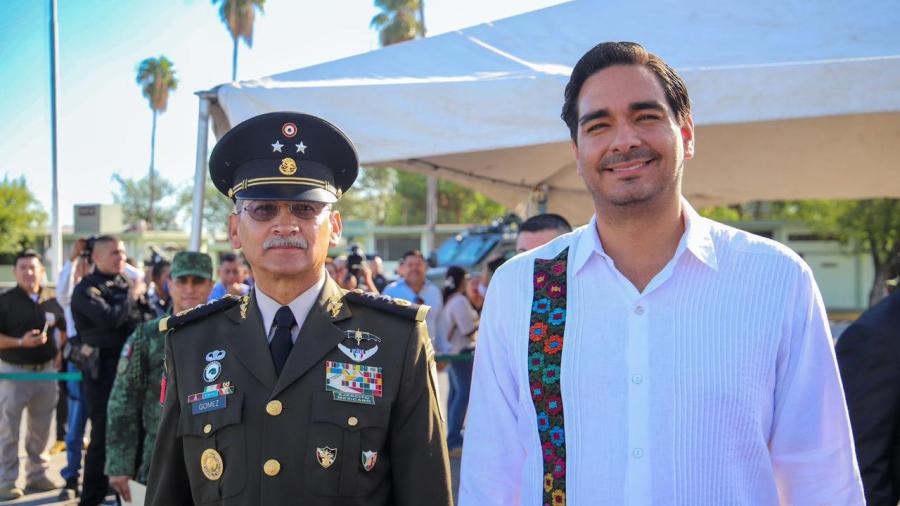 Asistió Alcalde de Reynosa a relevo de Comandante de 8a Zona Militar