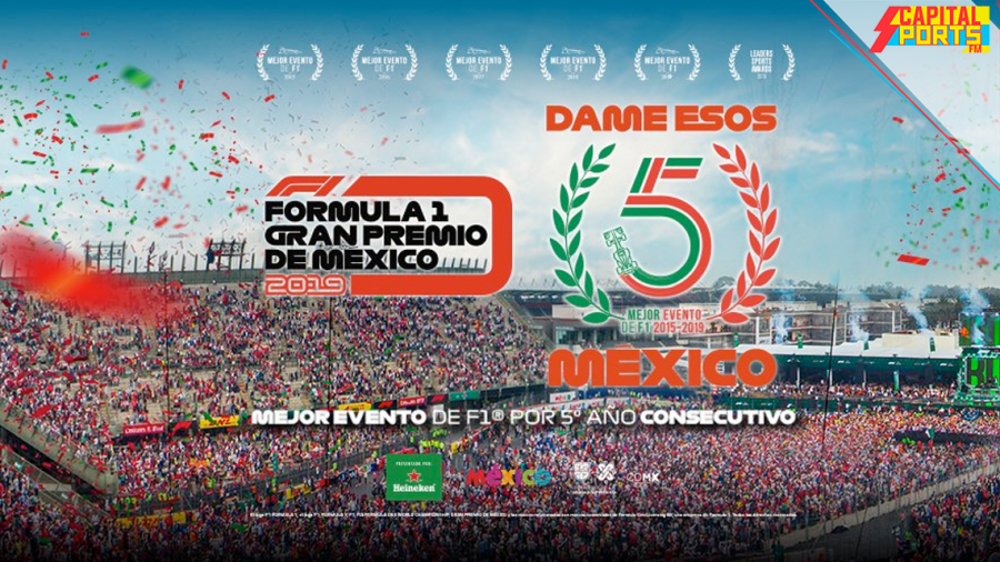 GP de México gana el mejor evento de la F1 por quinto año consecutivo