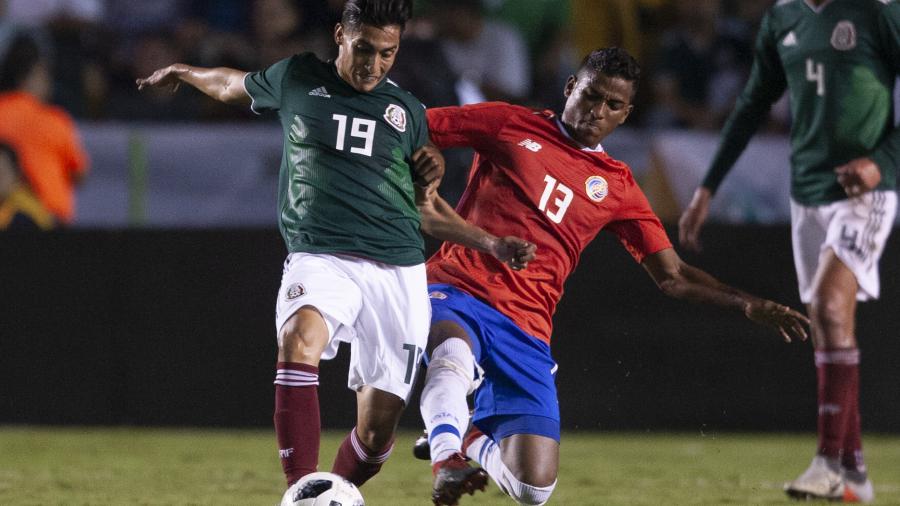 México se impone a Costa Rica en duelo amistoso
