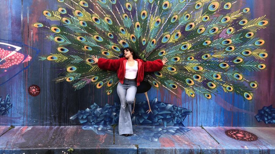 Camila Cabello en las calles de Brasil