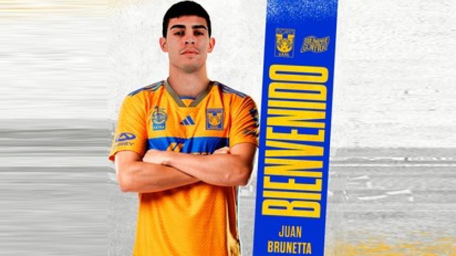 Tigres presenta a Juan Brunetta como su nuevo refuerzo