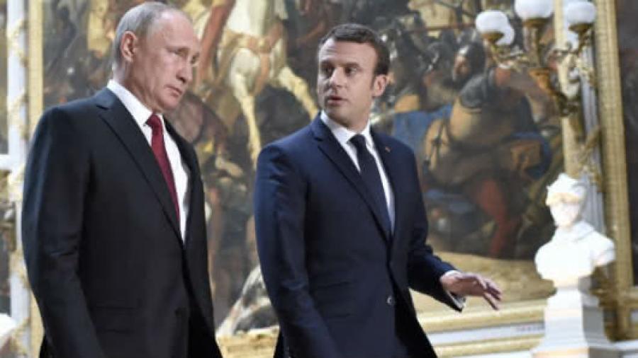 Emmanuel Macron pide a Putin tregua “real” en Siria