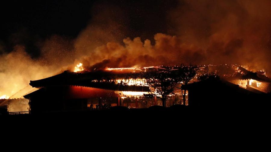 Incendio destruye el castillo Shuri de Okinawa, Patrimonio de la Humanidad en Japón