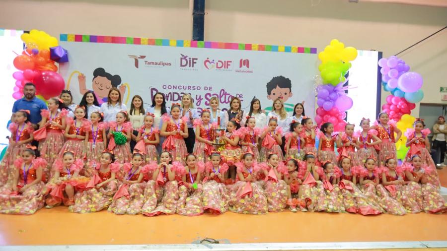 Felicita DIF-Reynosa a escuelas por avanzar a Etapa Estatal en el Concurso de Rondas Infantiles y Salto de Cuerda