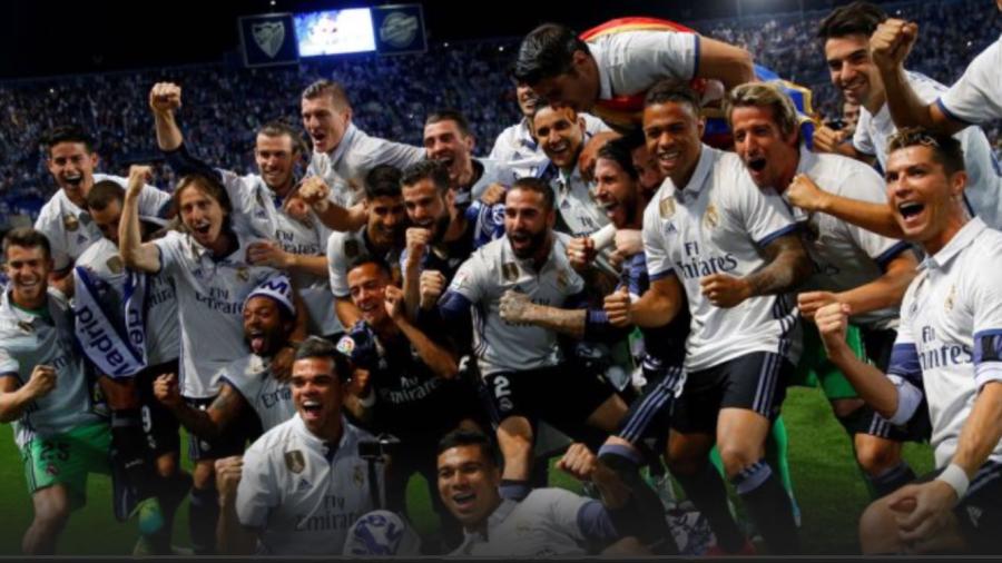 Se corona Real Madrid campeón de la Liga Española 2017