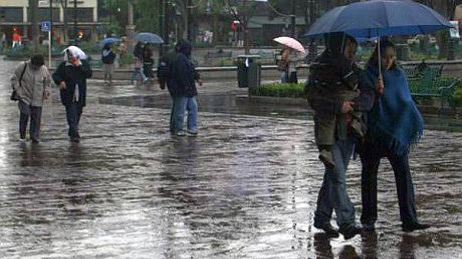 Se prev&eacute; lluvias en gran parte del pa&iacute;s