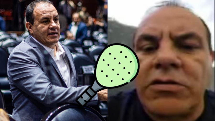 Cuauhtémoc Blanco aclara su participación en sesión desde una cancha de pádel