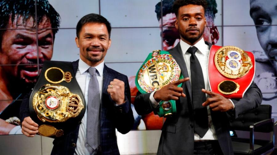Por lesión en el ojo, Errol Spence no peleará ante ‘Pacman’ Pacquiao