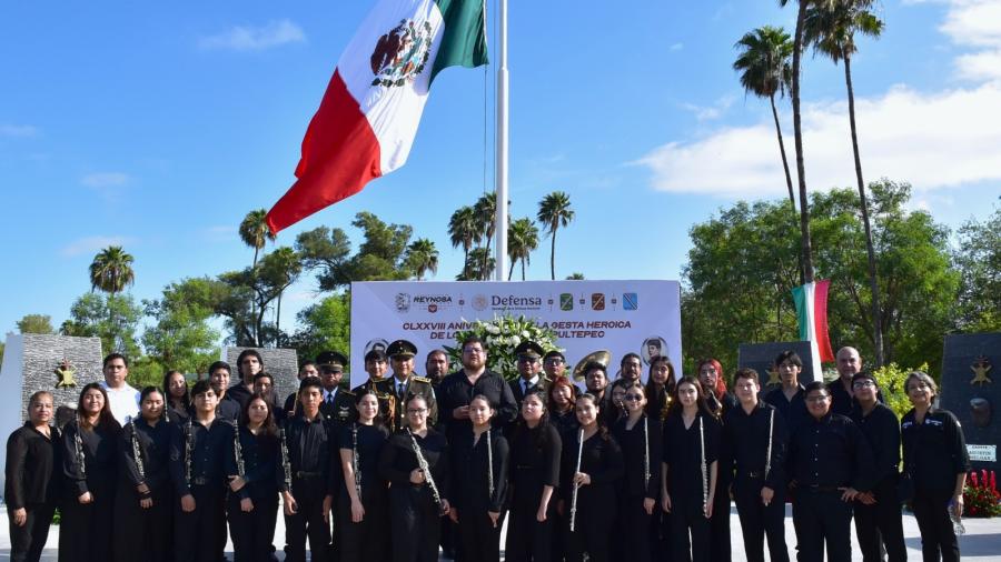 Enaltece Gobierno de Carlos Peña Ortiz valores patrios con Banda Sinfónica Municipal en evento conmemorativo