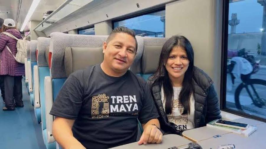 Tren Maya inicia primer viaje con turistas de Campeche a Cancún