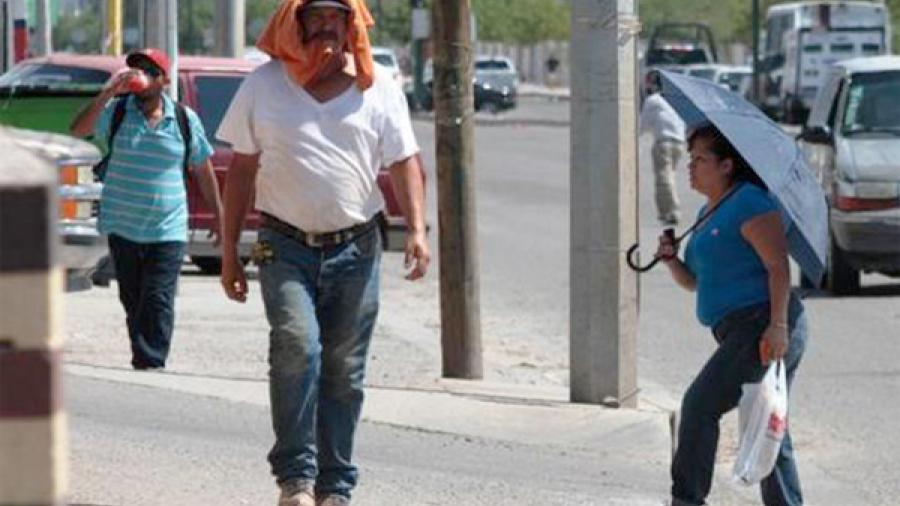 Marca el termómetro 44ªC en Reynosa