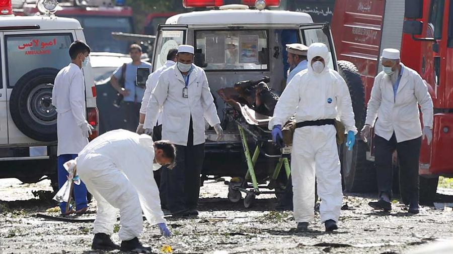 Deja al menos 35 muertos atentado en Afganistán