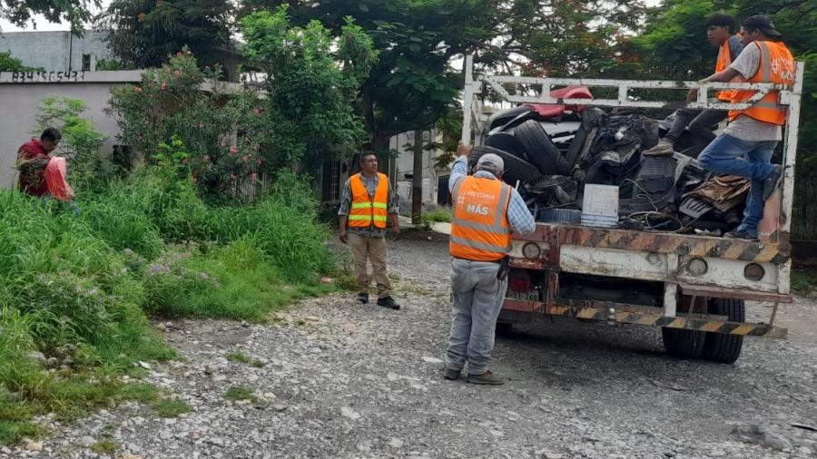 Mantiene SST recorridos para la eliminación de criaderos del dengue