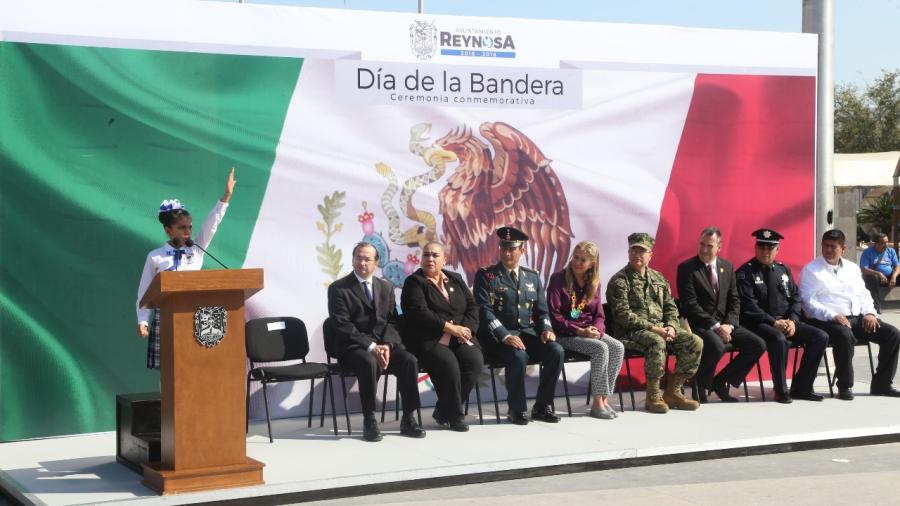 Conmemoración del 197 aniversario de la Bandera de México