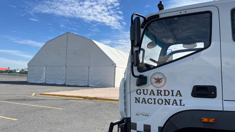 Avanza instalación de campamento para repatriados