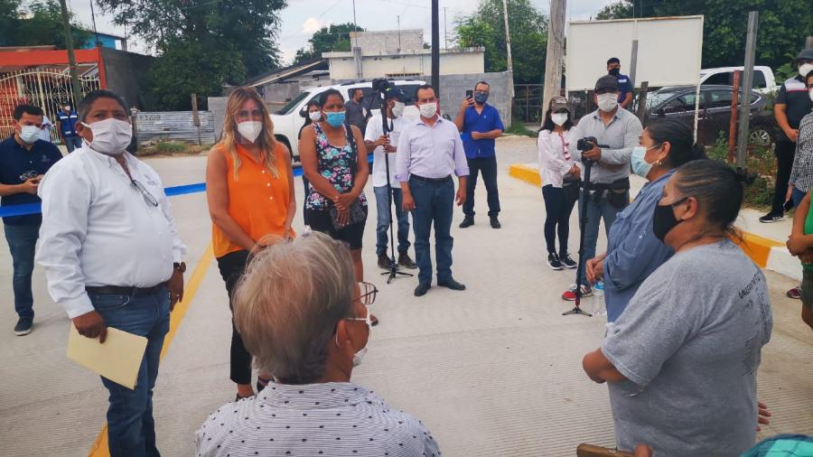 Mejoran obras del Gobierno Municipal a colonia Fernández Gómez