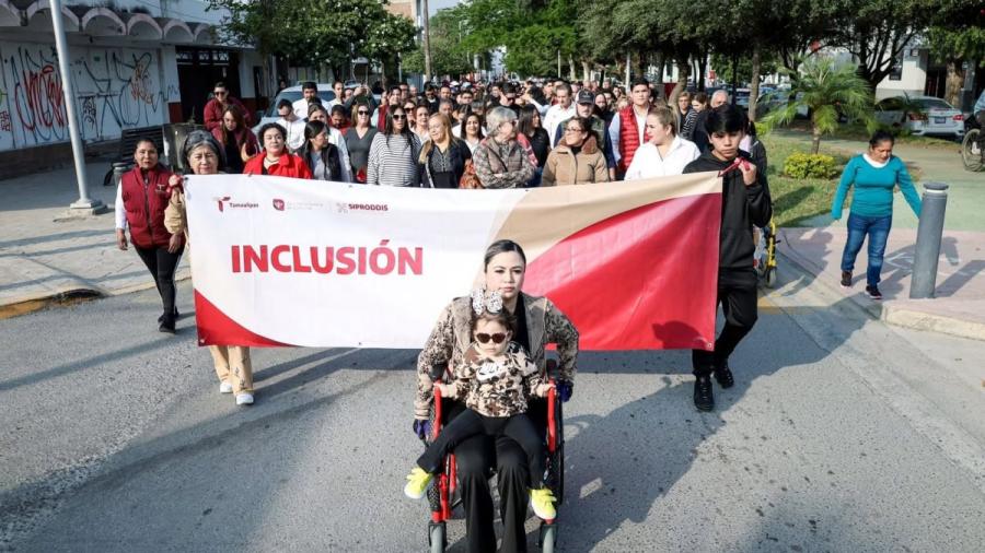  Fortalece caminata “Juntos en Cada Paso por la Inclusión”, conciencia social sobre los derechos de las personas con discapacidad
