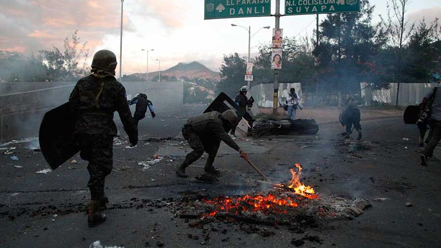 Al menos siete muertos por disturbios en Honduras