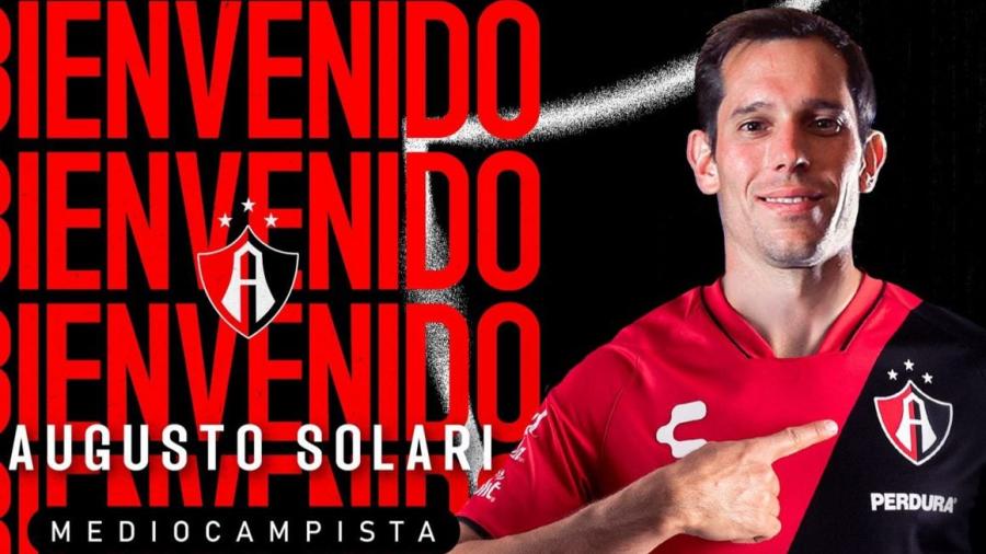 Augusto Solari nuevo refuerzo de Atlas