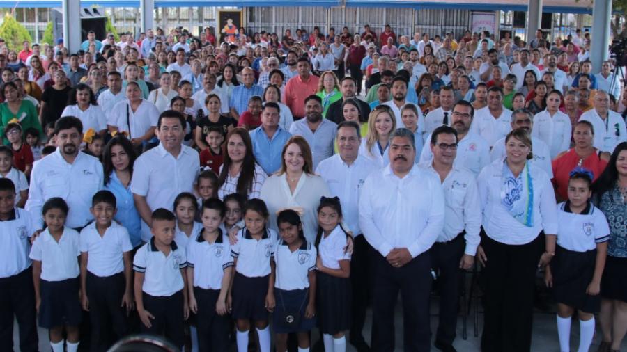 Reiteran Gobiernos de Tamaulipas y Matamoros compromiso con nutrición de la niñez