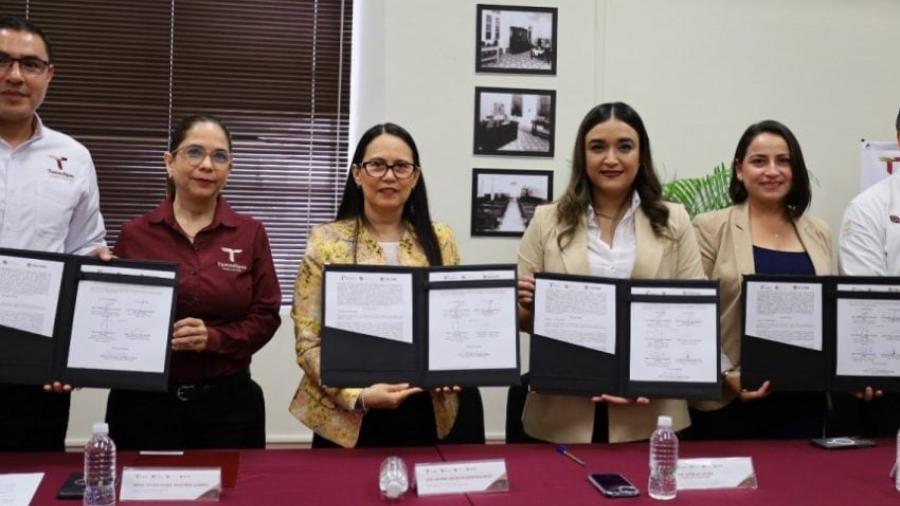Firma SABG convenio con el Colegio de Tamaulipas para elevar el desempeño institucional