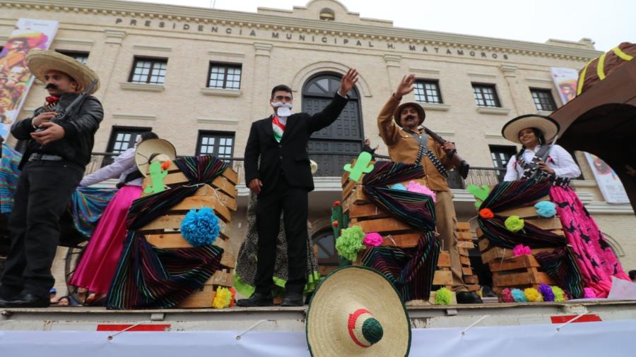 Pospone Gobierno de Matamoros desfile  del 20 de Noviembre hasta nuevo aviso