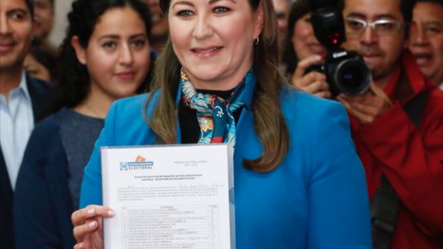 Martha Erika Alonso por el PAN para gobierno de Puebla