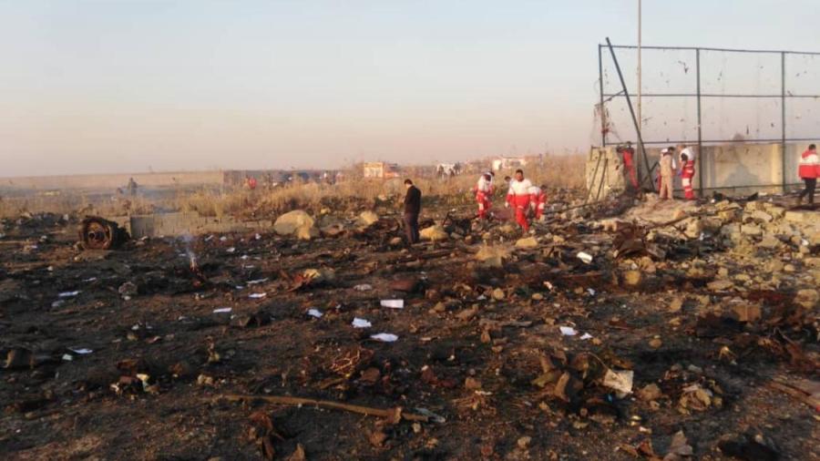 Se estrella avión con 180 personas en Irán, no hay sobrevivientes