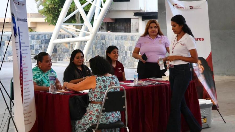 Realizan Feria de Servicios para las Mujeres por la Paz en Ciudad Victoria