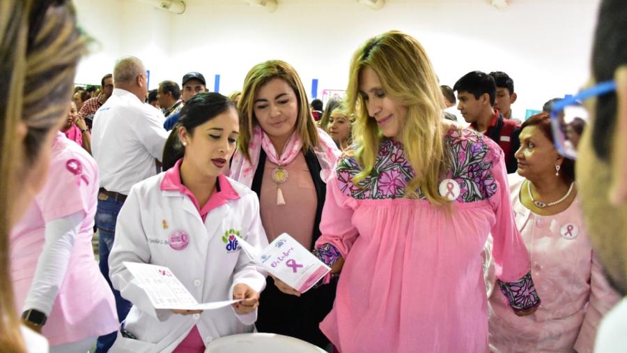 Duplica DIF Reynosa atención a mujeres en campaña preventiva contra el cáncer de mama