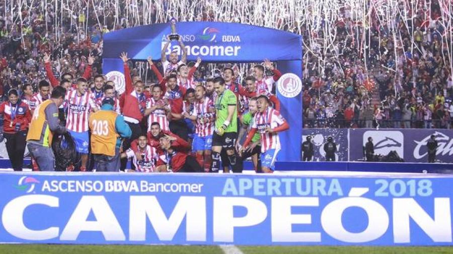 Atlético de San Luis campeón del Ascenso MX