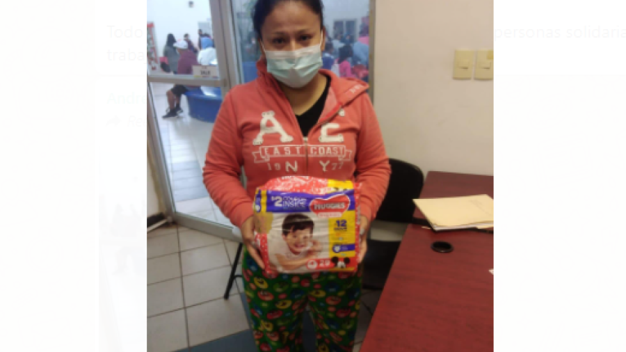 Entrega DIF Reynosa apoyos  a familias