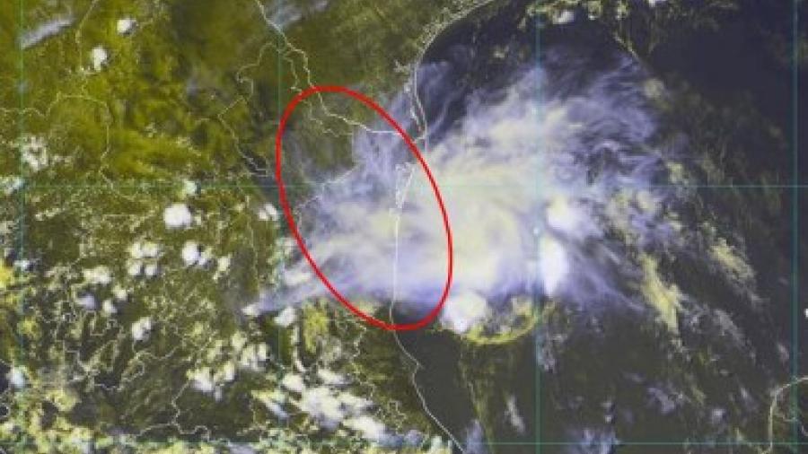 Tormentas fuertes y posible granizo en Tamaulipas