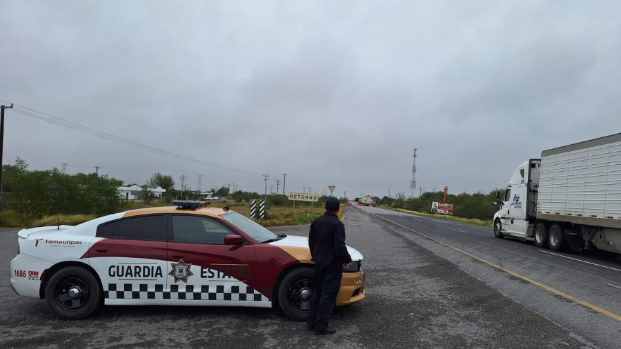 Guardia Estatal vigila carreteras tamaulipecas durante puente vacacional de Día de Muertos
