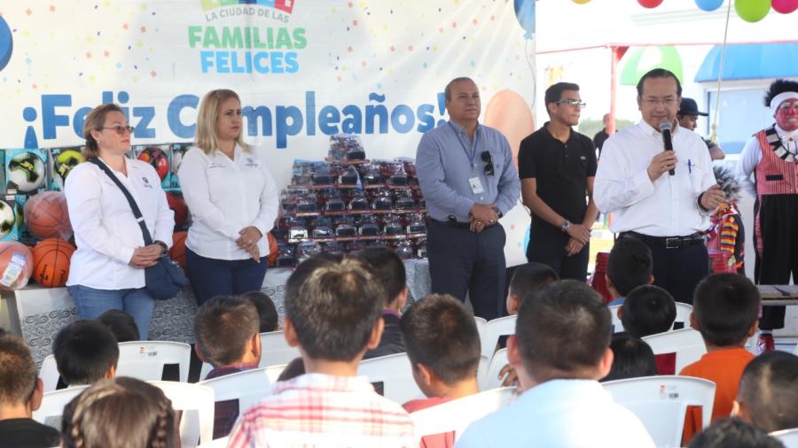 Festejó Gobierno Municipal a 155 niños en Cumpleaños del Mes