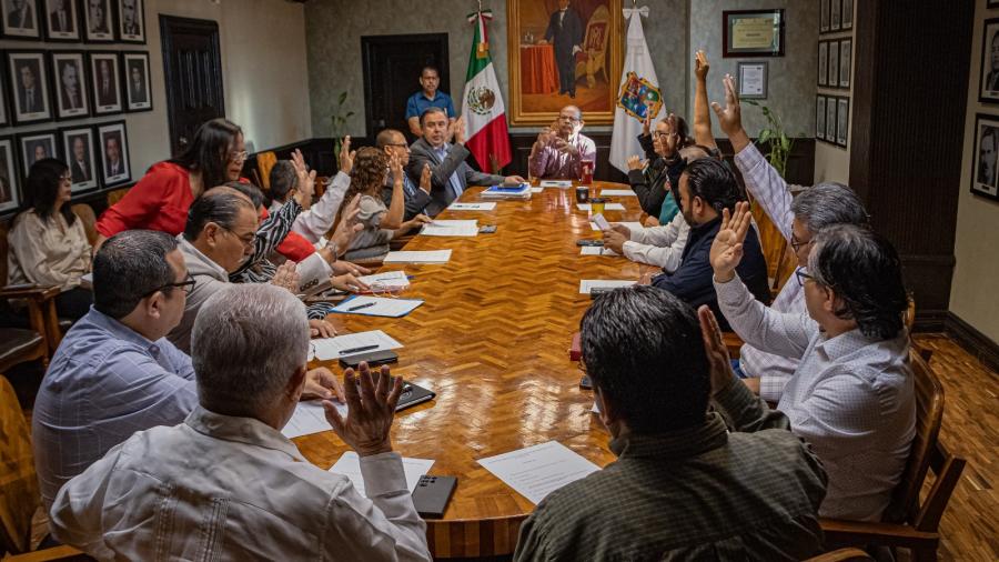 Encabeza alcalde Dr. Rubén Sauceda sesión de Consejo de Mejora Regulatoria; avalan actualización de dos reglamentos