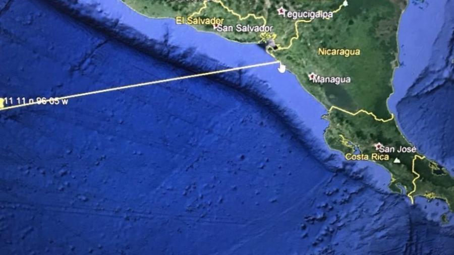 Se detecta posible tsunami en la frontera entre Nicaragua y El Salvador