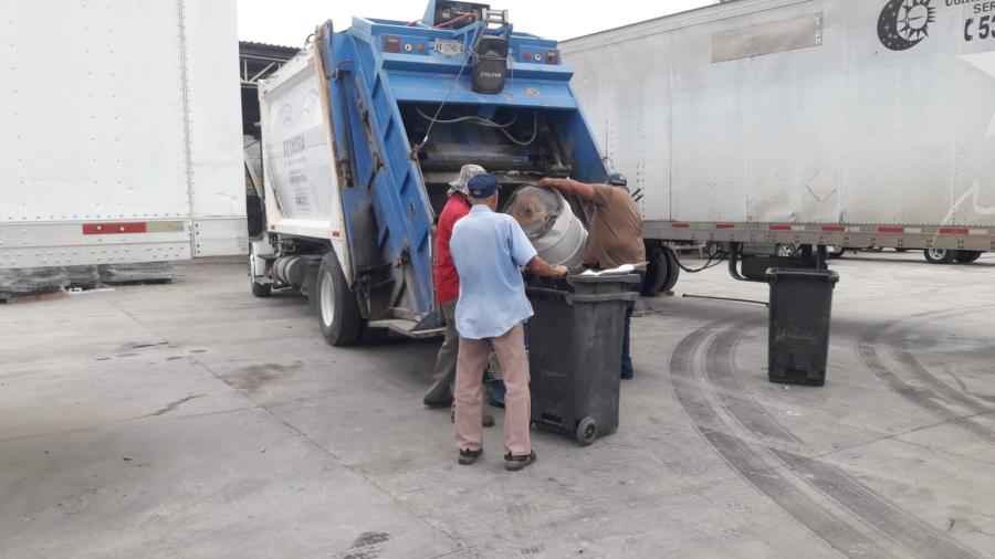 Presta Ayuntamiento de Reynosa servicio normal en la recolección de basura 
