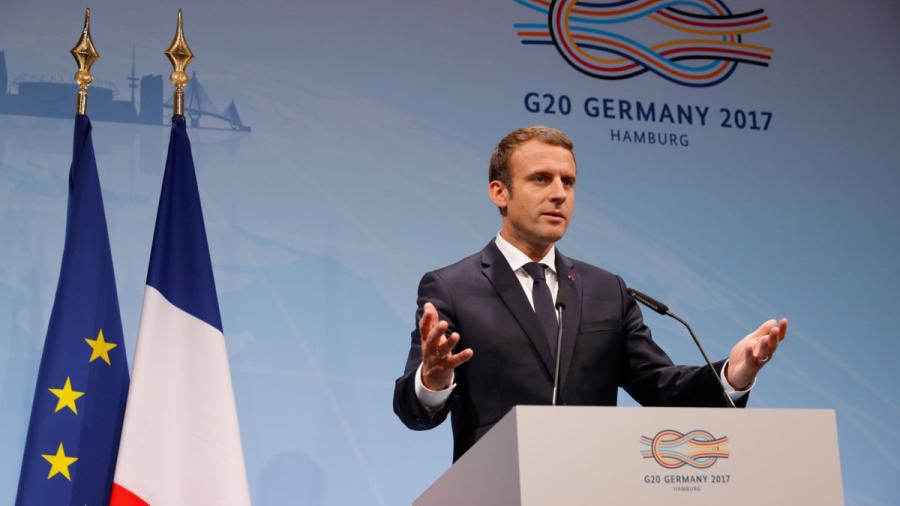 Macron anuncia que realizará cumbre del clima en diciembre en Francia
