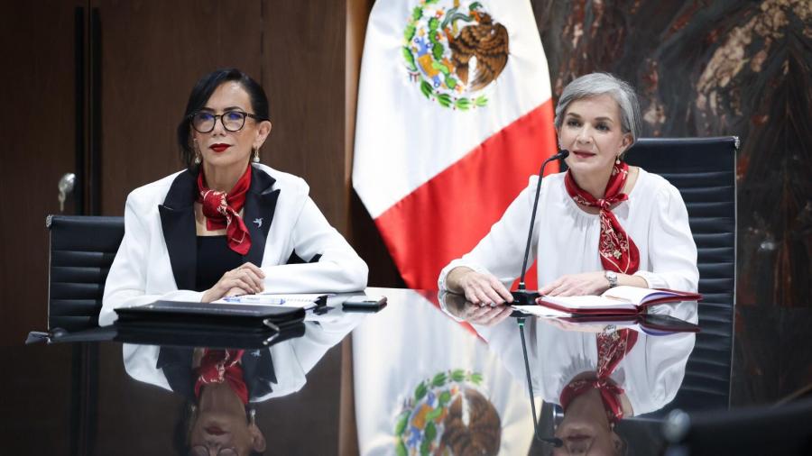 Participa María de Villarreal en reunión de trabajo con la nueva titular del Sistema Nacional DIF