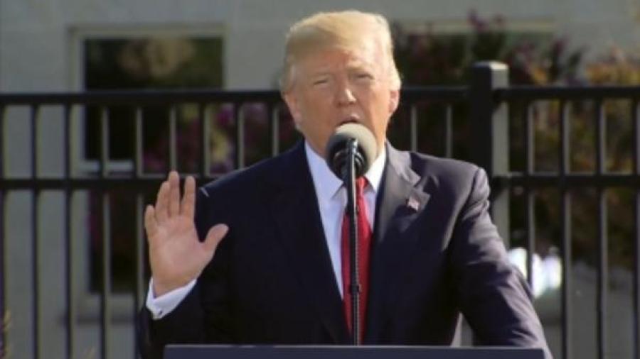 Trump considera que puede haber un acuerdo de paz Israelí-palestino