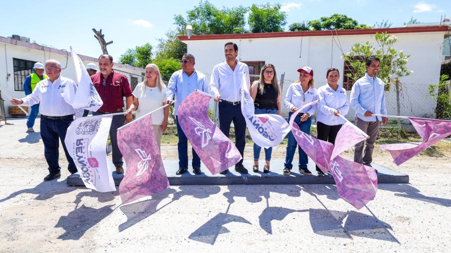 Sustituye Gobierno de Reynosa drenaje en la Aquiles Serdán