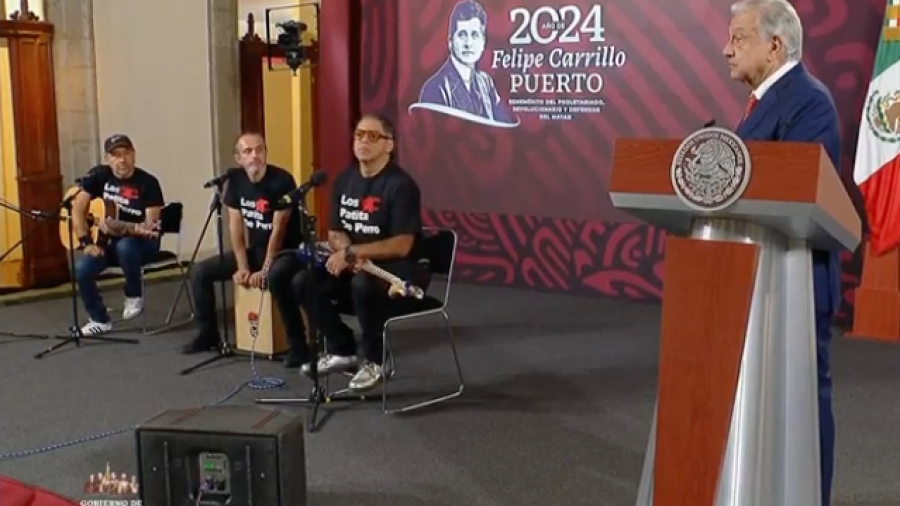 AMLO celebra a las niñas y niños de México ¡con conciertazo en la mañanera!