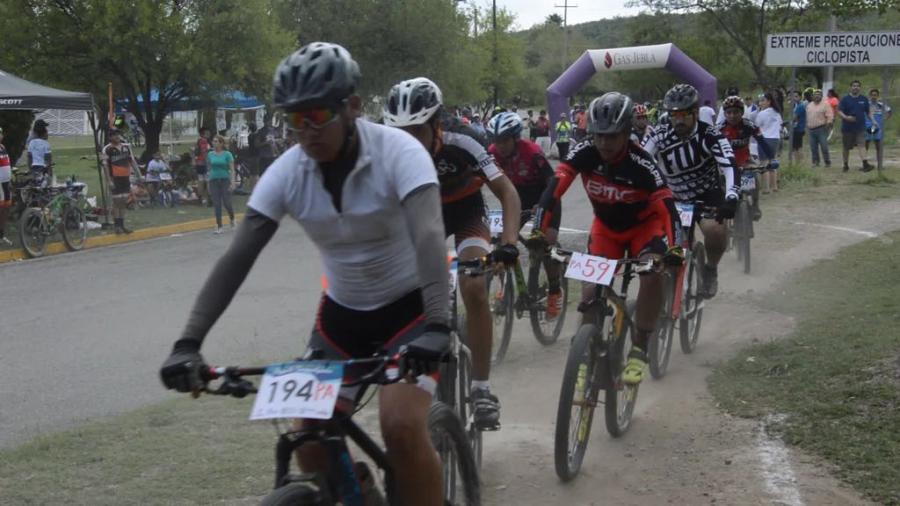 Realizan Campeonato Estatal de Ciclismo de Montaña