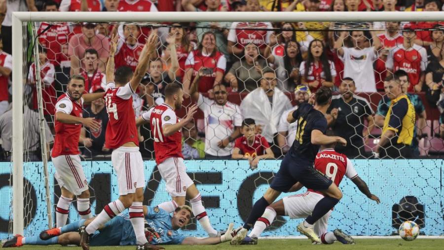 Real Madrid y Arsenal empatan a 2 en la ICC