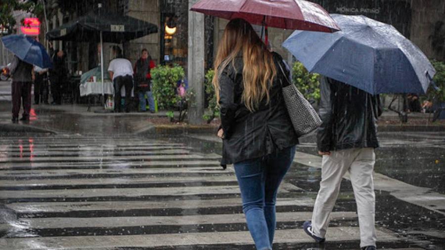 Estiman probabilidad de lluvias y chubascos en varios estados del país 